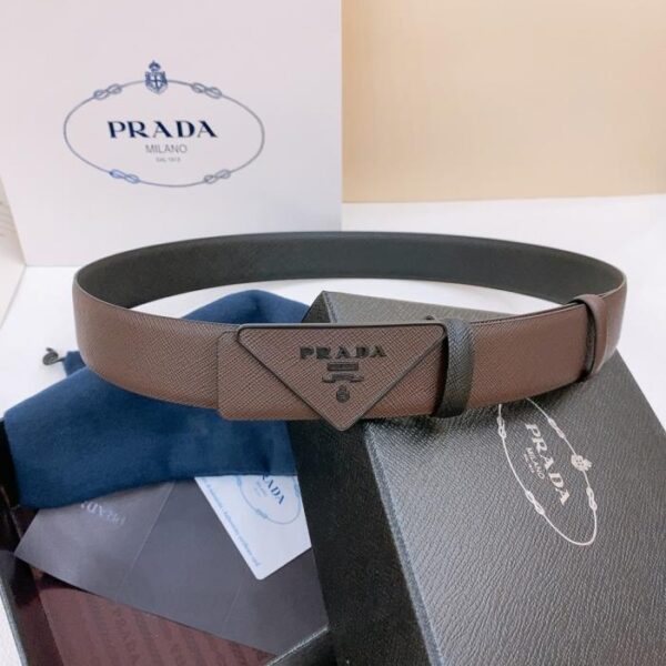 replik,replica,schmuck,1:1,beste,ohrringe,ring,Repliken PRADA Gürtel mit Schnalle, neustes Modell, 3,5 cm (7LFQ3)