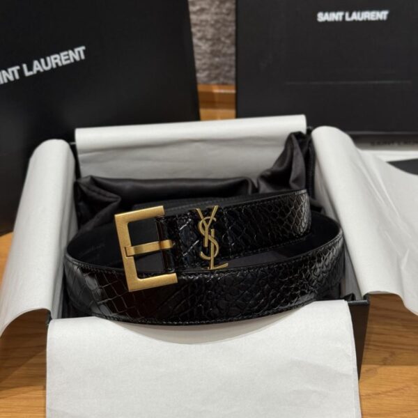 replik,replica,schmuck,1:1,beste,ohrringe,ring,Repliken YSL neuer Gürtel 30 mm (4R55L)