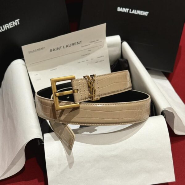 replik,replica,schmuck,1:1,beste,ohrringe,ring,Repliken Yangshulin ysl neuer Damengürtel Breite 3,0 cm (W6FNW)