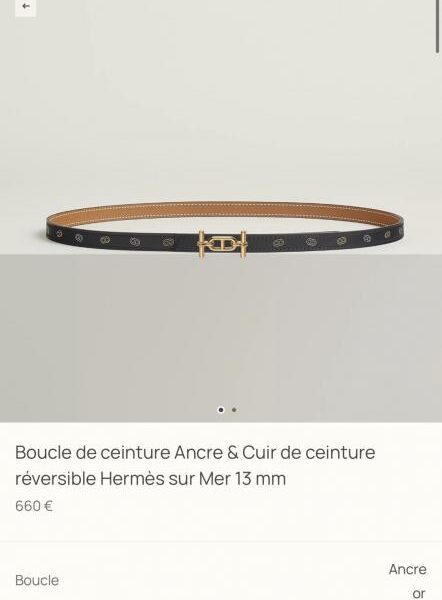 replik,replica,schmuck,1:1,beste,ohrringe,ring,Repliken Neue ANCRE Boutique-Hardware mit importiertem Epsom-Leder, 13 mm Breite, Hermes Damengürtel (GKCA2)