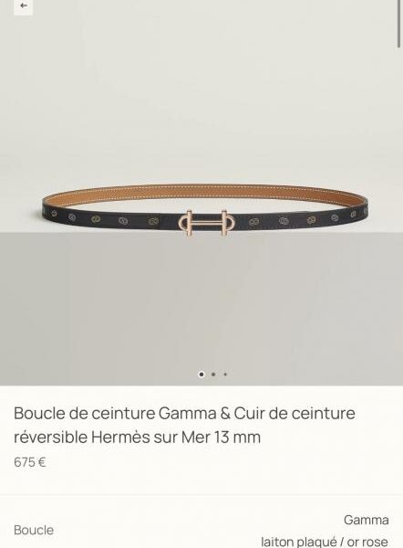 replik,replica,schmuck,1:1,beste,ohrringe,ring,Repliken Hermes Damengürtel, neue GAMMA-Hardware mit importiertem Epsom-Leder, 13 mm Breite (4DP9X)