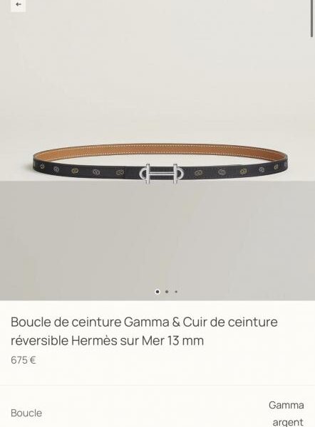 replik,replica,schmuck,1:1,beste,ohrringe,ring,Repliken Hermes Damengürtel, neue GAMMA-Hardware, importiertes Epsom-Leder, Breite 13 mm (UEFLM)