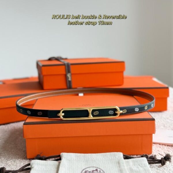 replik,replica,schmuck,1:1,beste,ohrringe,ring,Repliken Hermes Damengürtel, neuer ROULIS, Premium-Hardware, importiertes Epsom-Leder, 13 mm Breite (A38MS)