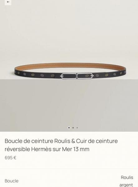 replik,replica,schmuck,1:1,beste,ohrringe,ring,Repliken Hermes Damengürtel, New ROULIS, Premium-Hardware, importiertes Epsom-Leder, 13 mm Breite (FKT4S)