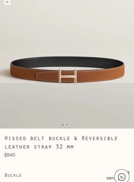 replik,replica,schmuck,1:1,beste,ohrringe,ring,Repliken Hermès Herrengürtel Hisseo Belt-Togo-32MM(QGQFC)