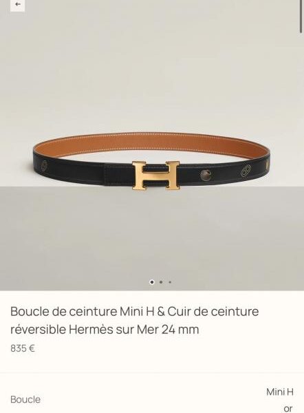 replik,replica,schmuck,1:1,beste,ohrringe,ring,Repliken Hermes Damengürtel New Mini H Hochwertige Hardware mit importiertem Epsom-Leder Breite 24MM (FQ40J)