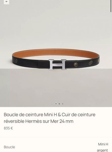 replik,replica,schmuck,1:1,beste,ohrringe,ring,Repliken Hermes Damengürtel New Mini H Hochwertige Hardware mit importiertem Epsom-Leder 24MM Breite (Z7HH6)