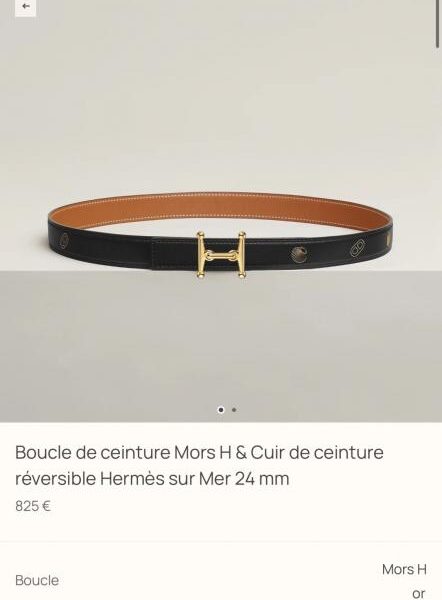 replik,replica,schmuck,1:1,beste,ohrringe,ring,Repliken Hermes Damengürtel, neuer MORS H, Premium-Hardware mit importiertem Epsom-Leder, Breite 24 mm (W5D4Y)