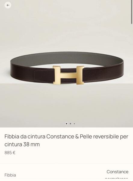 replik,replica,schmuck,1:1,beste,ohrringe,ring,Repliken Constance Boutique-Hardware mit importiertem (Cumulonimbus-Grau) Togo-Leder, Breite 38 mm, Herrengürtel (18PNY)