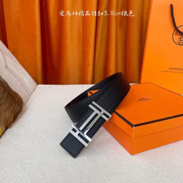 replik,replica,schmuck,1:1,beste,ohrringe,ring,Repliken Hermes Original 3,8 cm breiter importierter Originalgürtel doppelseitig (I7QZR)
