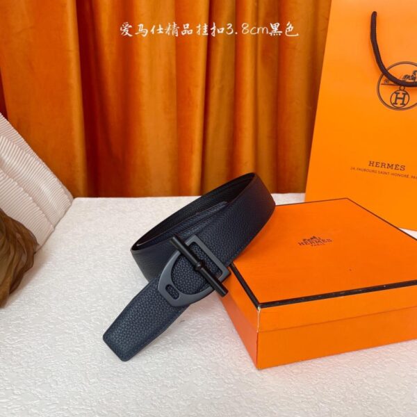 replik,replica,schmuck,1:1,beste,ohrringe,ring,Repliken Hermes Original 3,8 cm breiter importierter Originalgürtel doppelseitig (SWNH8)