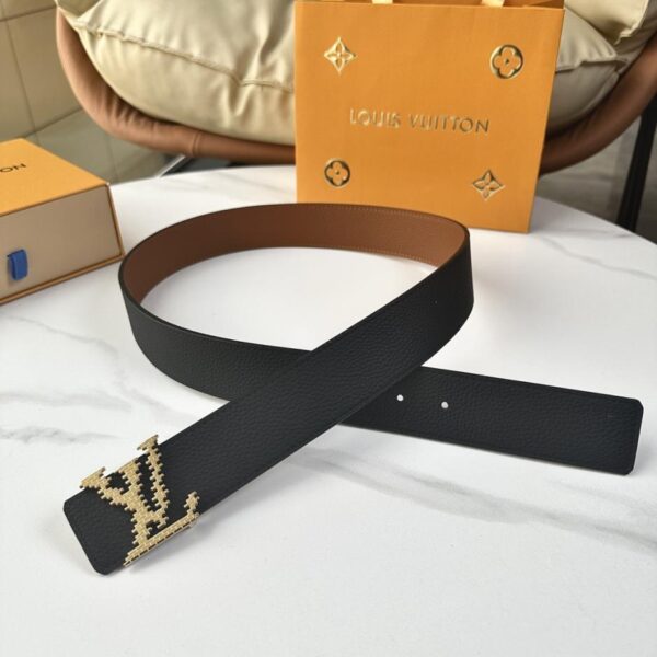 replik,replica,schmuck,1:1,beste,ohrringe,ring,Repliken LOUIS VUITTON Neuer Herren-Originalgürtel, Breite 40 mm (DDWZ3)