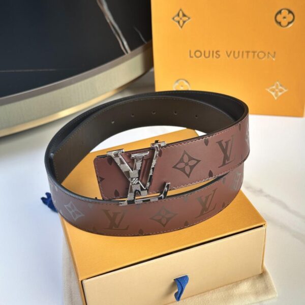 replik,replica,schmuck,1:1,beste,ohrringe,ring,Repliken LOUIS VUITTON Neuer Herren-Originalgürtel, Breite 40 mm (8T0XD)