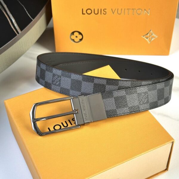 replik,replica,schmuck,1:1,beste,ohrringe,ring,Repliken LOUIS VUITTON Neuer Herren-Originalgürtel, Breite 35 mm (5UX3Y)