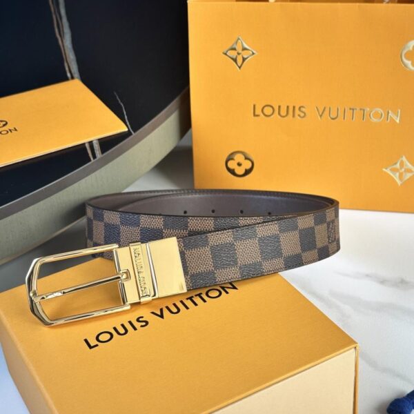 replik,replica,schmuck,1:1,beste,ohrringe,ring,Repliken LOUIS VUITTON Neuankömmling Herren Original Gürtel Breite 35mm (M4B4Q)