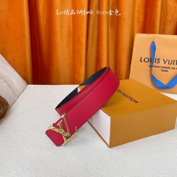 replik,replica,schmuck,1:1,beste,ohrringe,ring,Repliken 【LOUIS VUITTON】 Klassische, doppelseitige Stahlschnalle mit Litschi-Muster in Originalqualität, Breite 4,0 cm (R0KX8)