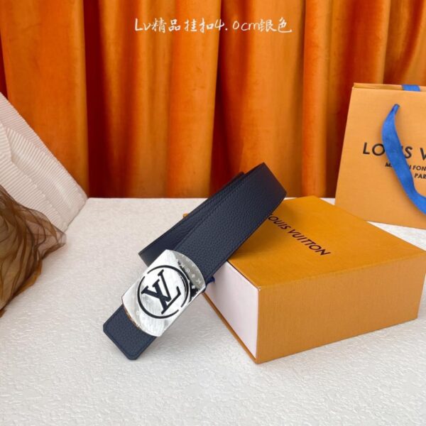 replik,replica,schmuck,1:1,beste,ohrringe,ring,Repliken 【LOUIS VUITTON】 Klassische Originalqualität, klassisches doppelseitiges Litschi-Muster, originale hochwertige Stahlschnalle, Breite 4,0 cm (XVQZ3)