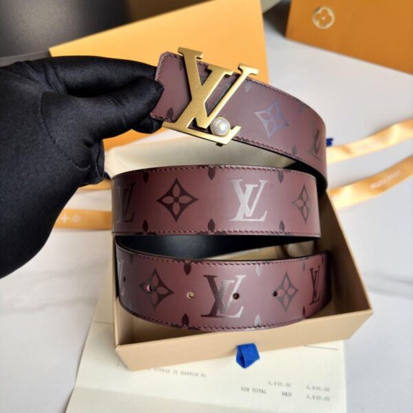 replik,replica,schmuck,1:1,beste,ohrringe,ring,Repliken LOUIS VUITTON Neuankömmling Herren Original Gürtel Breite 40mm (6A1IL)