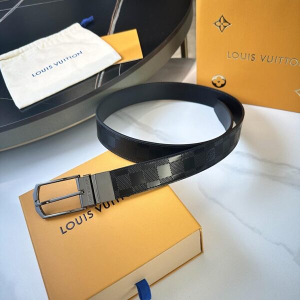 replik,replica,schmuck,1:1,beste,ohrringe,ring,Repliken LOUIS VUITTON Herren Original Gürtel Breite 35mm (BJIM7)