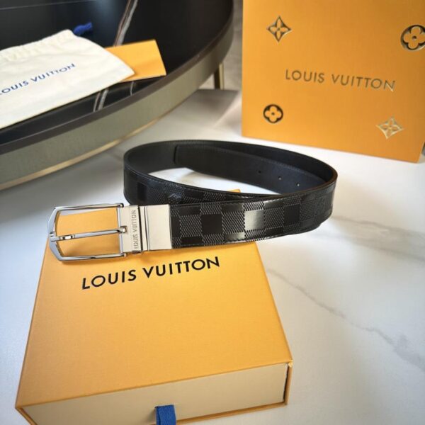 replik,replica,schmuck,1:1,beste,ohrringe,ring,Repliken LOUIS VUITTON Herren Original Gürtel Breite 35mm (MG21S)