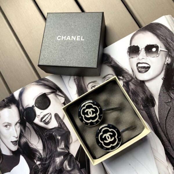 replik,replica,schmuck,1:1,beste,ohrringe,ring,Repliken (2er-Pack) Chanel New Round Brand Suit Taschenclip Haarspange (JBMUL)