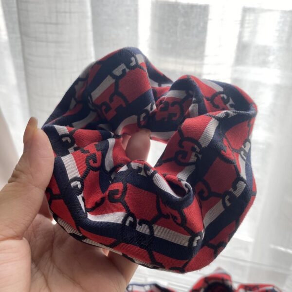 replik,replica,schmuck,1:1,beste,ohrringe,ring,Repliken Gucci Haargummi mit roten, weißen und blauen Streifen, 1 Stück/einfache Tasche (MY3R8)