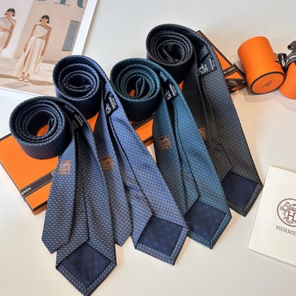 replik,replica,schmuck,1:1,beste,ohrringe,ring,Repliken Neue Krawattenserie für Herren von Hermes [H Dot Tie] (55NTT)