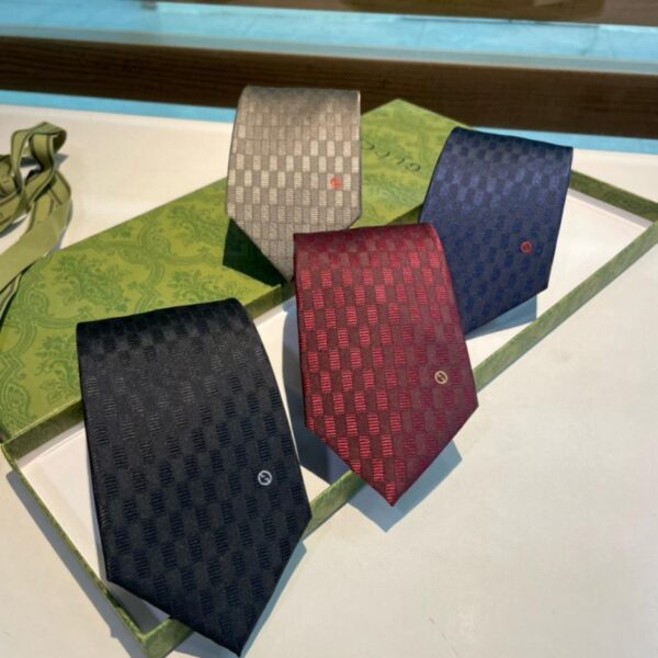 replik,replica,schmuck,1:1,beste,ohrringe,ring,Repliken Gucci New Counter [GG Logo Print Tie] Herrenkrawatte (GF2B4)