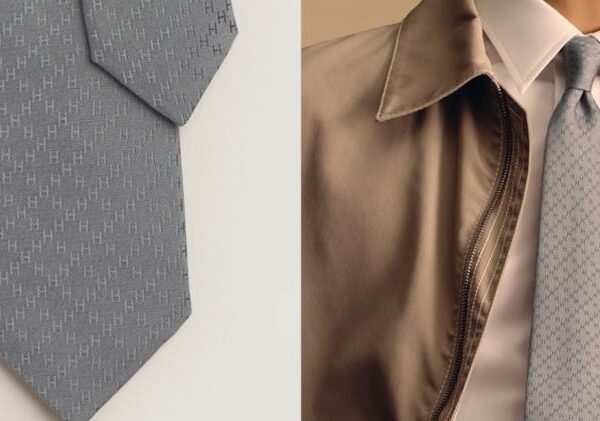 replik,replica,schmuck,1:1,beste,ohrringe,ring,Repliken Hermès Herren-Krawatte „Diamond H Plaid“, neue Serie, 100 % Top-Twill-Seide, handgefertigte Individualisierung (T7EUW)