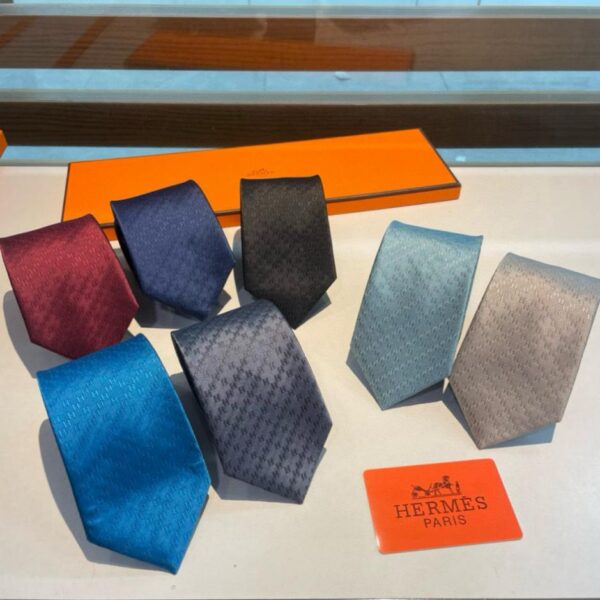 replik,replica,schmuck,1:1,beste,ohrringe,ring,Repliken Hermès Herren-Krawatte „Diamond H Plaid“, neue Serie, 100 % Top-Twill-Seide, handgefertigte Individualisierung (ZZJE4)