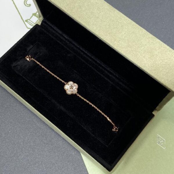 replik,replica,schmuck,1:1,beste,ohrringe,ring,Repliken Van Cleef & Arpels Lucky Spring Pflaumenblüten-Armband (EE9G0)
