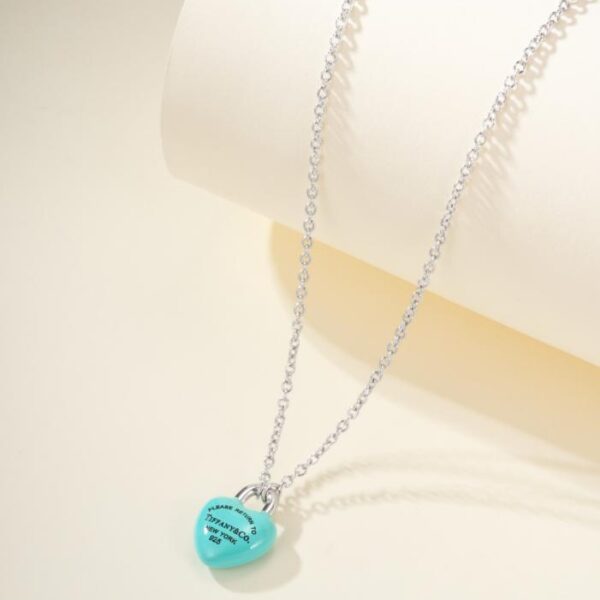 replik,replica,schmuck,1:1,beste,ohrringe,ring,Repliken Zeitlose klassische Tiffany-Emaille-Herzkette (6YA5J)