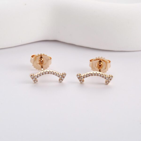 replik,replica,schmuck,1:1,beste,ohrringe,ring,Repliken Tiffany Mini-Smile-Ohrringe (G2MKO)