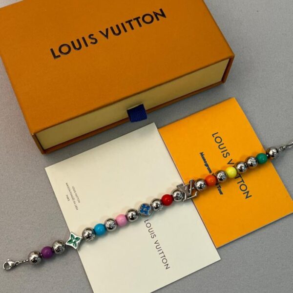replik,replica,schmuck,1:1,beste,ohrringe,ring,Repliken Louis Vuitton Herrenmode Candy Emaille Charm Karabinerverschluss Perlenkette Halskette (6ZCT4)
