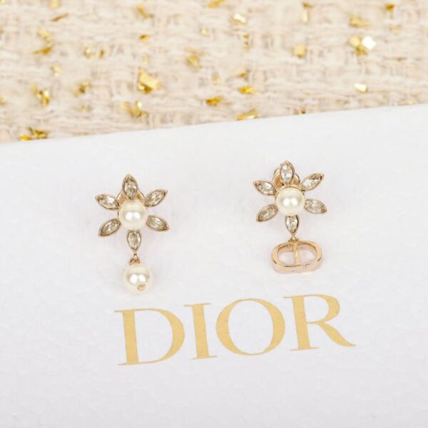 replik,replica,schmuck,1:1,beste,ohrringe,ring,Repliken Dior Sonnenblumen-Perlenohrringe (J16DO)