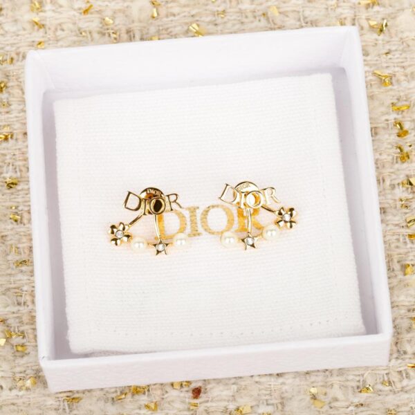replik,replica,schmuck,1:1,beste,ohrringe,ring,Repliken Dior Pearl Star Clover Perlenohrstecker (CVMW4)