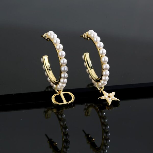replik,replica,schmuck,1:1,beste,ohrringe,ring,Repliken Neueste asymmetrische Perlenohrringe von Dior (RLOMR)