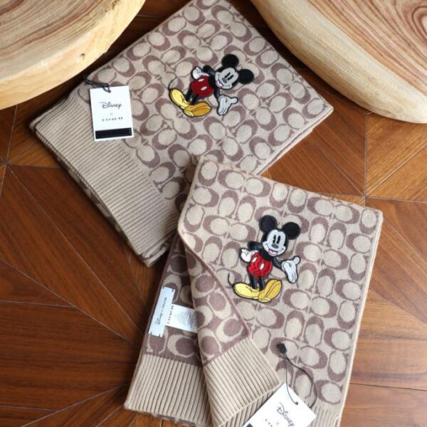 replik,replica,schmuck,1:1,beste,ohrringe,ring,Repliken COACH & Disney Mickey Mouse Schal (LM98V)