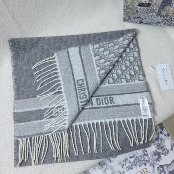 replik,replica,schmuck,1:1,beste,ohrringe,ring,Repliken Doppelseitiger Kaschmirschal mit CD-Buchstaben (DMG0N)