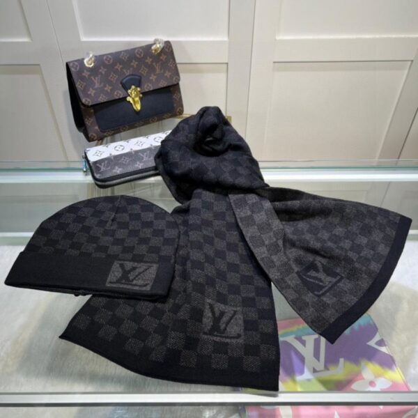 replik,replica,schmuck,1:1,beste,ohrringe,ring,Repliken Offizielle Website von Louis Vuitton – Set-Serie aus Schurwolle und Kaschmir, Mütze + Schal, Unisex (U5KMQ)