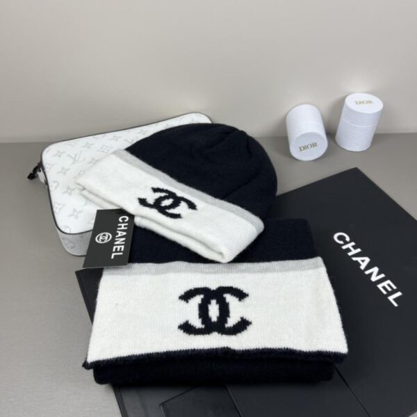 replik,replica,schmuck,1:1,beste,ohrringe,ring,Repliken Offizielle CHANEL-Website, neues klassisches Hut-Set, Hut + Schal (BCMDT)