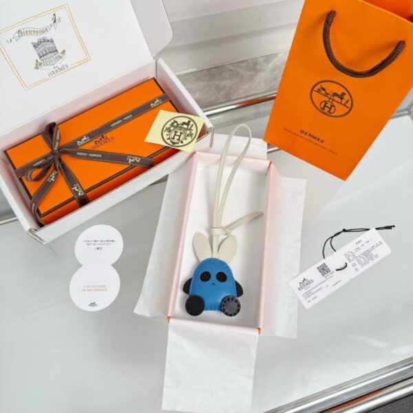 replik,replica,schmuck,1:1,beste,ohrringe,ring,Repliken Neuer Hermès-Taschenanhänger mit Hasenanhänger (HMLRV)