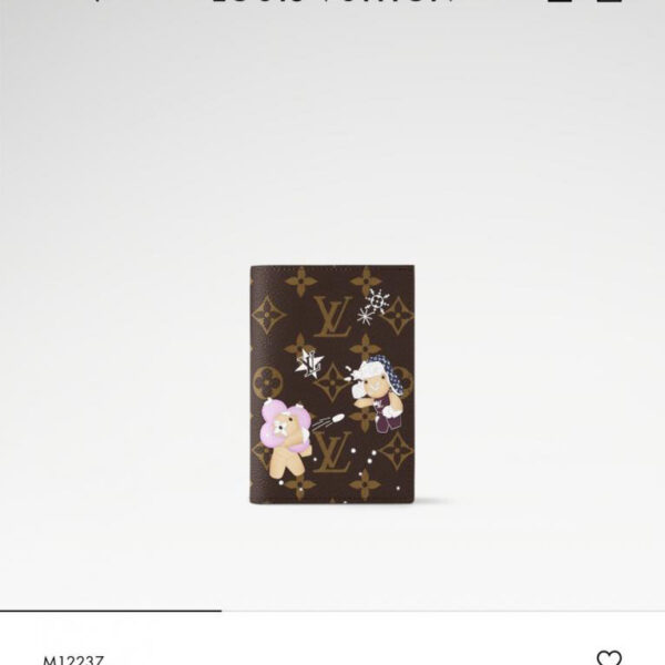 replik,replica,schmuck,1:1,beste,ohrringe,ring,Repliken Neuer LV-Reisepasshalter Original-Reisepasshülle Marke Maskottchen Vivienne (5IK)