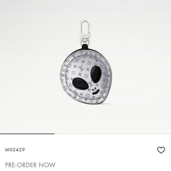 replik,replica,schmuck,1:1,beste,ohrringe,ring,Repliken Neuer dreifarbiger Louis Vuitton Alien-Kopfhörer-Taschenanhänger M02429 (24HIA)