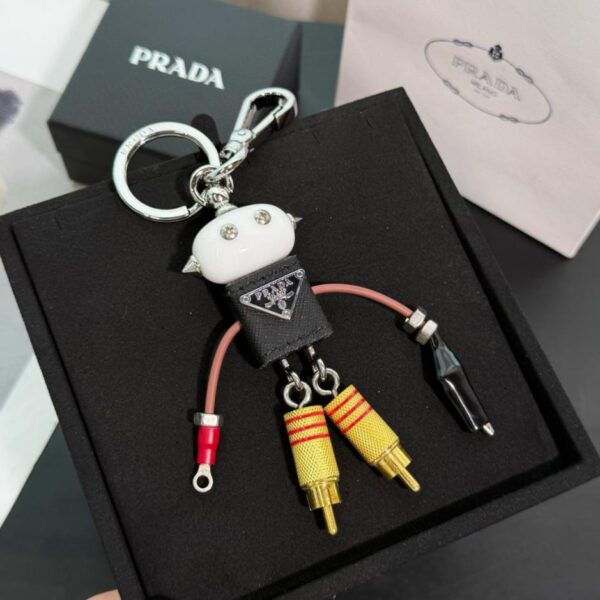replik,replica,schmuck,1:1,beste,ohrringe,ring,Repliken Prada Roboter Schlüsselanhänger Anhänger Taschenanhänger (5IIFS)