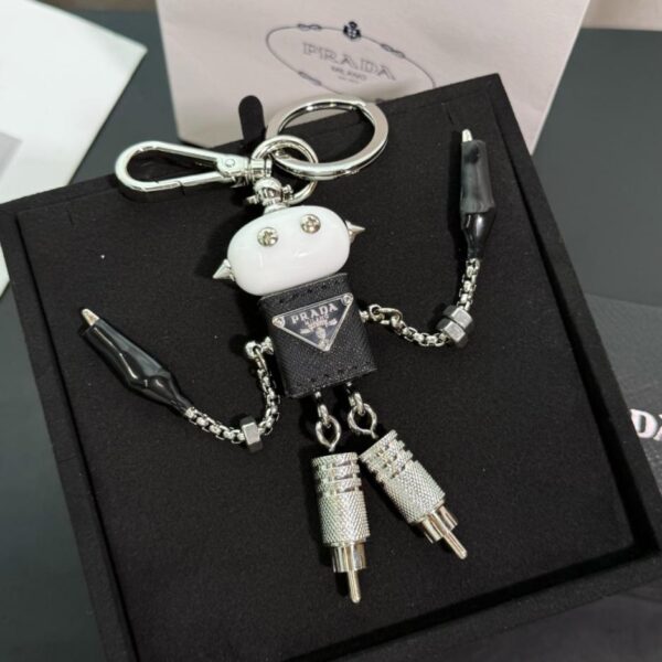 replik,replica,schmuck,1:1,beste,ohrringe,ring,Repliken Prada Roboter Schlüsselanhänger Anhänger Tasche hängend (9ZA9Y)