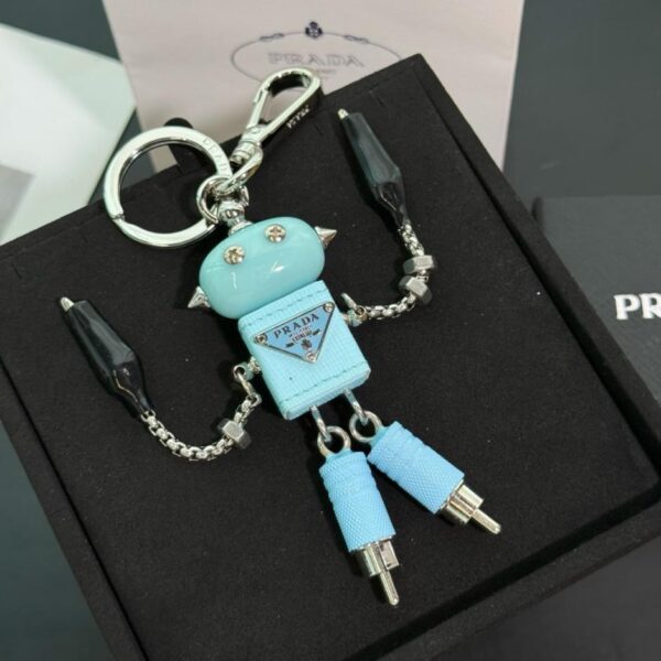 replik,replica,schmuck,1:1,beste,ohrringe,ring,Repliken Prada Roboter Schlüsselanhänger Anhänger Taschenhalter (PDV5R)