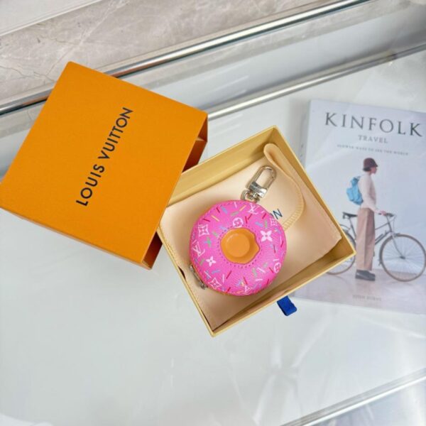 replik,replica,schmuck,1:1,beste,ohrringe,ring,Repliken Louis Vuitton Donut Kopfhörer-Taschenanhänger (F8CKY)