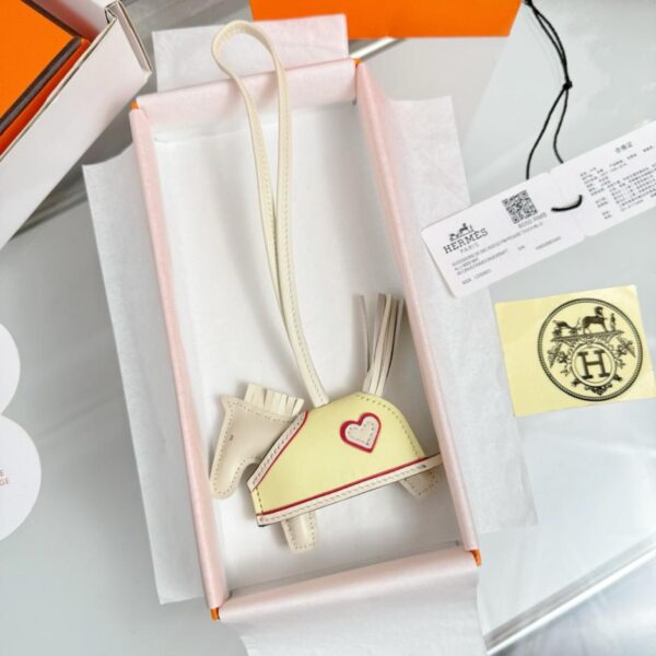 replik,replica,schmuck,1:1,beste,ohrringe,ring,Repliken HERMES Rodeo Robeo Coeur Pony Bag Anhänger Schlüsselanhänger Rein handgenäht (I6D4O)