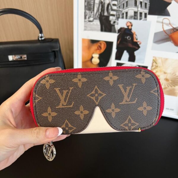 replik,replica,schmuck,1:1,beste,ohrringe,ring,Repliken Neu eingetroffen, 17 Farben, großes Brillenetui, Louis Vuitton neues WOODY Brillenetui, Sonnenbrillenetui Code G10654 (4JO6C)